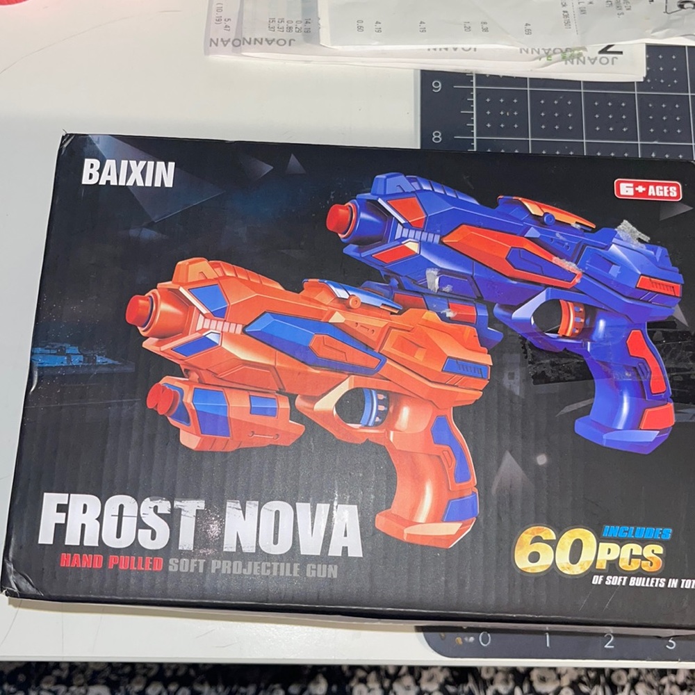 Baixin Frost Nova 60 Pc hand pulled soft projectile gun.